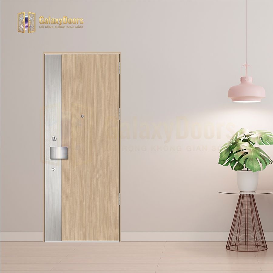 Cửa Gỗ Căn Hộ Laminate GLX-Steel 901 Z1007-K5