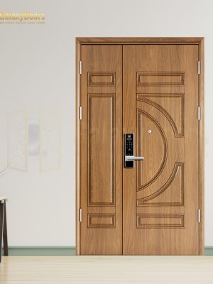 Cửa Đại Thép 2 Cánh GLX-Steel 128 Bias VG12